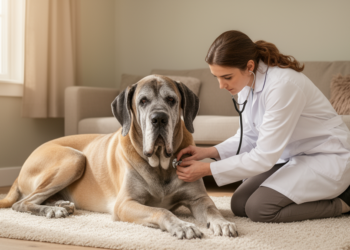 Giant dog breeds face heavier disease burden and shorter lives, UK study finds