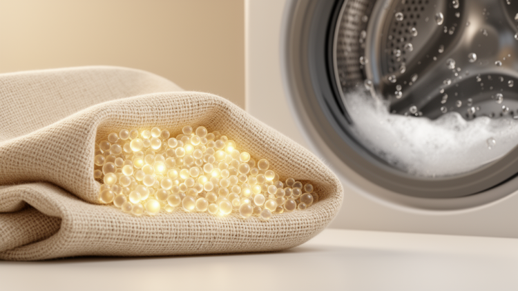 Polysaccharide Capsules Could Make Functional Textiles Survive the Wash