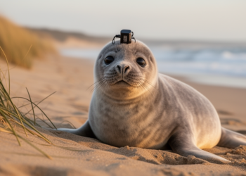 Acoustic tags show only transient behavioural effects in young grey seals