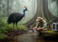 Airborne and Water DNA Reveal Elusive Southern Cassowary in Queensland Rainforests