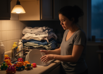 Housework Hours Linked to Depression in Single Mothers, Korean Study Finds