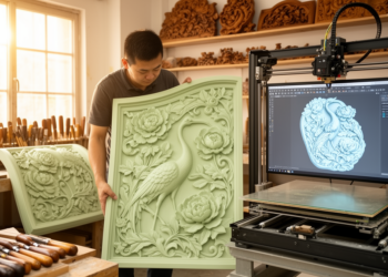 Generative AI and 3D printing join forces to revive Lingnan stucco relief craft
