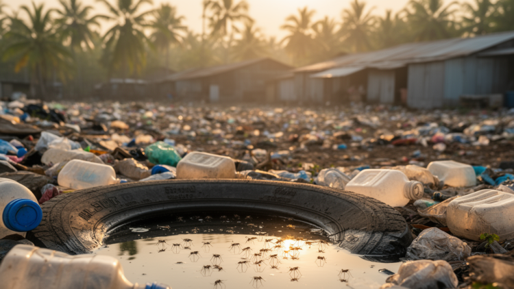 Dumpsites emerge as hotspots for mosquito arbovirus vectors in Thailand