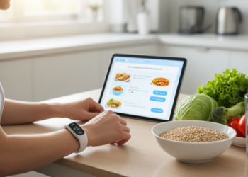 Wearable sensor network with LLM dietary advisor shows promise in simulations