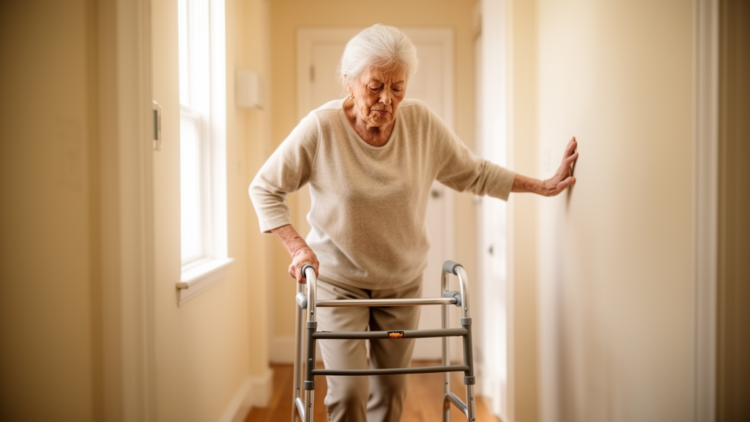 Scoping review finds scarce evidence linking muscle strength decline to falls in older walking aid users