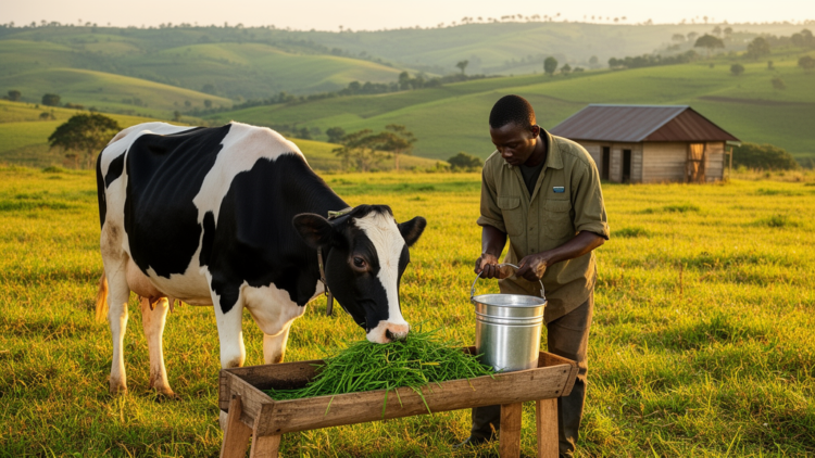 Local Feed Supplement Boosts Milk Protein and Solids in Ugandan Dairy Cows
