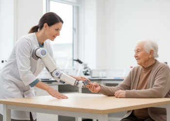 Research report: Human-centered AI and robotics