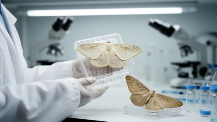 Moth Wing Shape Altered in Lab First, Backing Butterfly Cookie-Cutter Idea