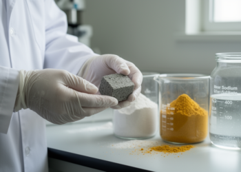 Sodium sulfate boosts strength of lime binders made from rice husk and corn cob ash