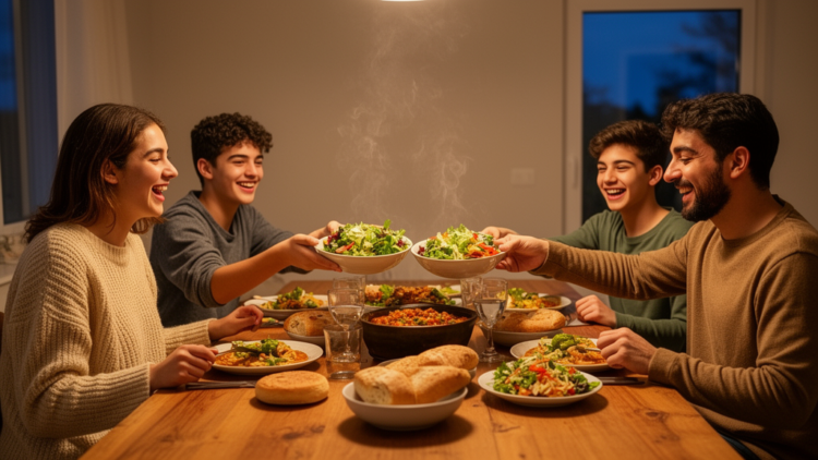Shared family meals linked to lower disordered eating risk in Turkish adolescents