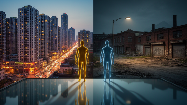 Inequality leaves distinct fingerprints on despair deaths in China and the USA