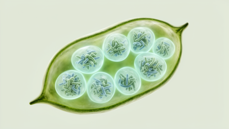 Tiny Alga's Oddball Chromosomes Live in Their Own Private Nuclear Neighborhoods