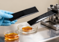 CO2-derived vitrimer epoxy matches conventional carbon fiber composites in tensile strength while adding recyclability