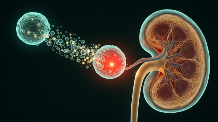 Stem Cell Exosomes Deliver pVHL to Degrade HIF-1α and Ease Kidney Scarring