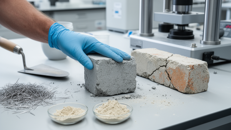 Lightweight Clay and Tiny Fibers Team Up to Make Tougher, More Durable Mortar