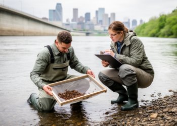 Differential Impacts of Anthropogenic Disturbance on Community Composition and Alpha Diversity of Macroinvertebrates at a Large Urban River System