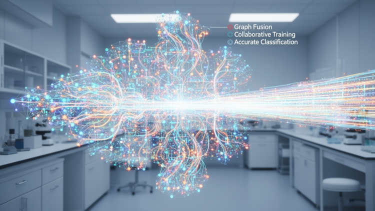Graph Fusion and Collaborative Training Lift Health Big Data Classification Accuracy