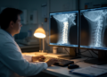 Small AI models learn to spot cervical spine fractures in radiology reports