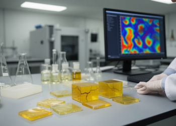 Research report: Unsupervised learning-based analysis of degradation behavior in filler-containing amine-cured epoxy formulations