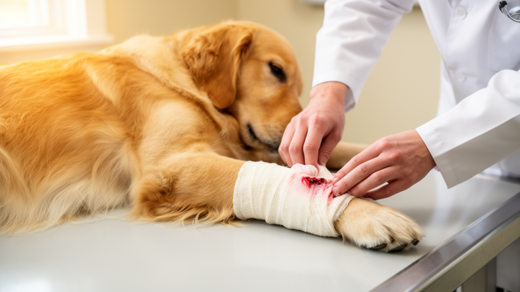 Dog's chemotherapy wound heals without surgery after delayed epirubicin extravasation