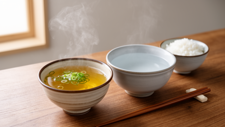 Pre-meal dashi fails to beat hot water in diabetes taste trial