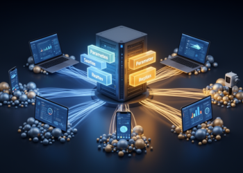 FedACC adapts federated learning to uneven client data with dynamic parameter splitting and clustering