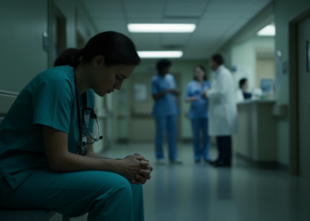 Healthcare workers describe moral distress driven by hierarchy, systems and unpreparedness