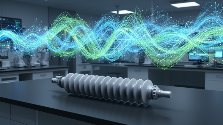 Temporal deep learning model predicts aging of power composite insulators