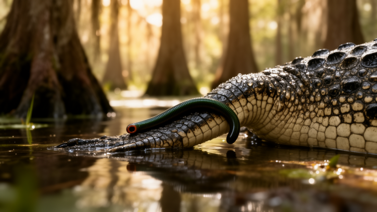 Alligator Leeches Reveal a Hidden Core Microbiome Built for a Blood-Only Diet