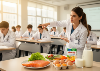Diet-Focused Vitamin D Classes Boost Knowledge and Habits in Medical Students: RCT