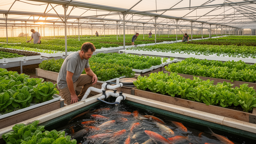 Small Aquaponic Systems Lose Money Until They Grow 34 Times Bigger, Model Finds