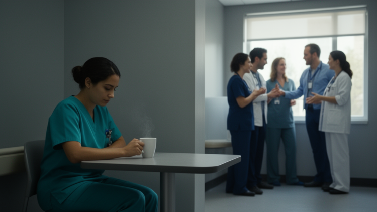 Workplace exclusion linked to quiet quitting among hospital staff, with anxiety amplifying the pathway