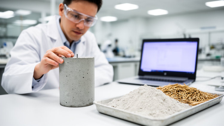 Machine learning model predicts strength of rice husk ash concrete