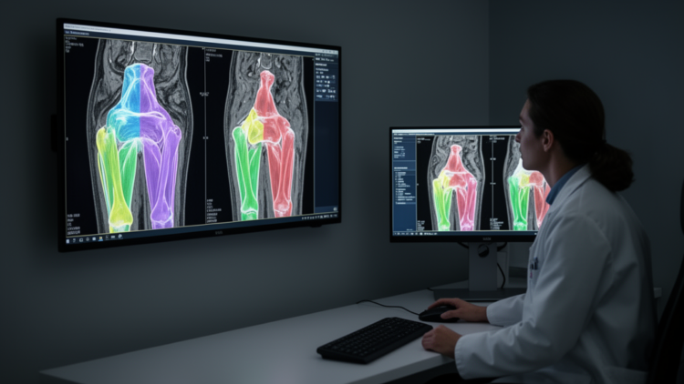 Foundation model segments thigh muscles on MRI with near-bespoke accuracy