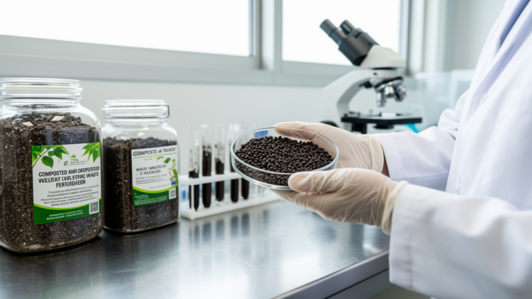 Waste-derived fertilisers carry biological risks that depend on treatment, study finds