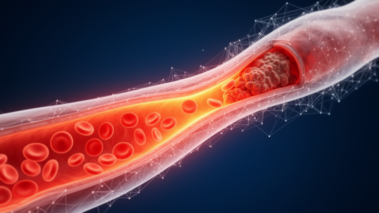Neural Network Model Tracks Heat and Blood Flow in Narrowed Arteries