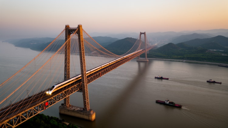 Research report: Wufengshan Yangtze River Bridge—the first high-speed railway suspension bridge in the world