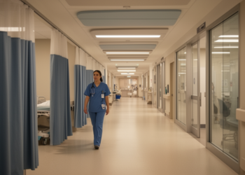 Emergency Department Layouts Could Cut Noise by Nearly 8 Decibels, Simulation Study Finds