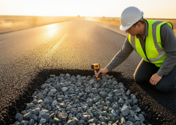 Steel Slag Aggregate Cuts Pavement Heat While Meeting Strength Targets