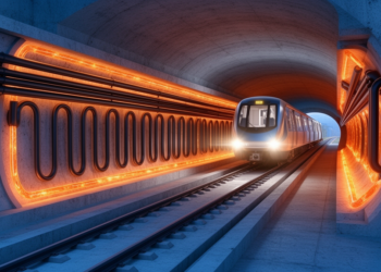 Energy tunnels turn metro lines into geothermal power plants