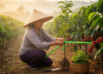 Grafting lifts Robusta coffee yields by 61 percent on Vietnamese smallholder farms