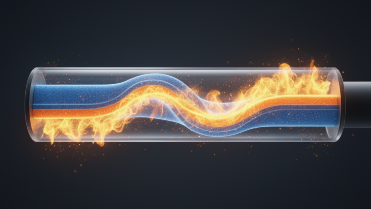 Shock Waves Ignite Fuel-Air Interfaces in Two Distinct Ways, Simulations Show