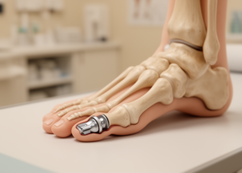 Big toe replacement eases pain, but implants falter over time, review finds