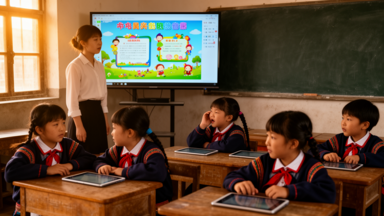 In Chinese minority-language classrooms, technology helps but language scaffolding is missing