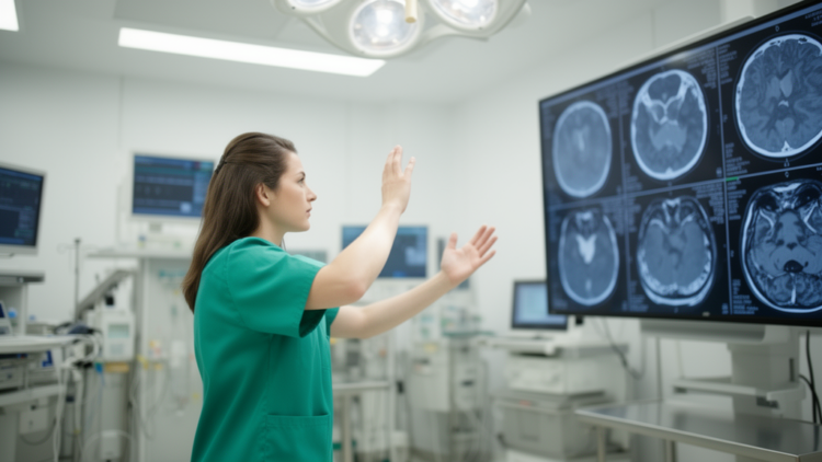 Touchless gesture control in hospitals still falls short of the lab, review finds