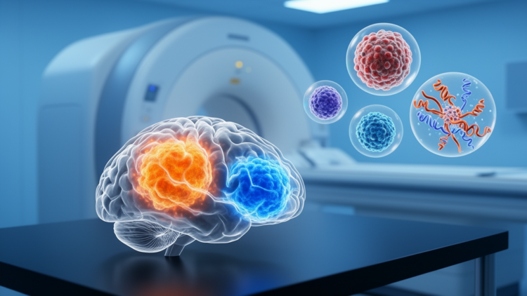 Research report: Time-dependent diffusion MRI versus conventional DWI for dual-parameter assessment of non-enhancing gliomas: IDH mutation and Ki-67 labeling index