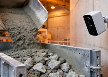 AI Spots Dangerous Aggregate Clumps in Fresh Dam Concrete Before Vibration