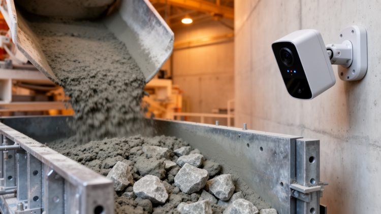 AI Spots Dangerous Aggregate Clumps in Fresh Dam Concrete Before Vibration