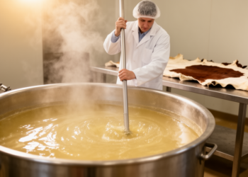 One-Pot Enzymatic Process Lifts Bovine Hide Gelatin Yield and Strength