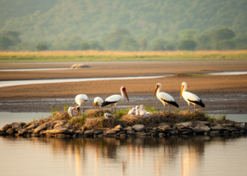 Water Levels, Not Rainfall, Decide Where Colonial Waterbirds Nest in Southern India